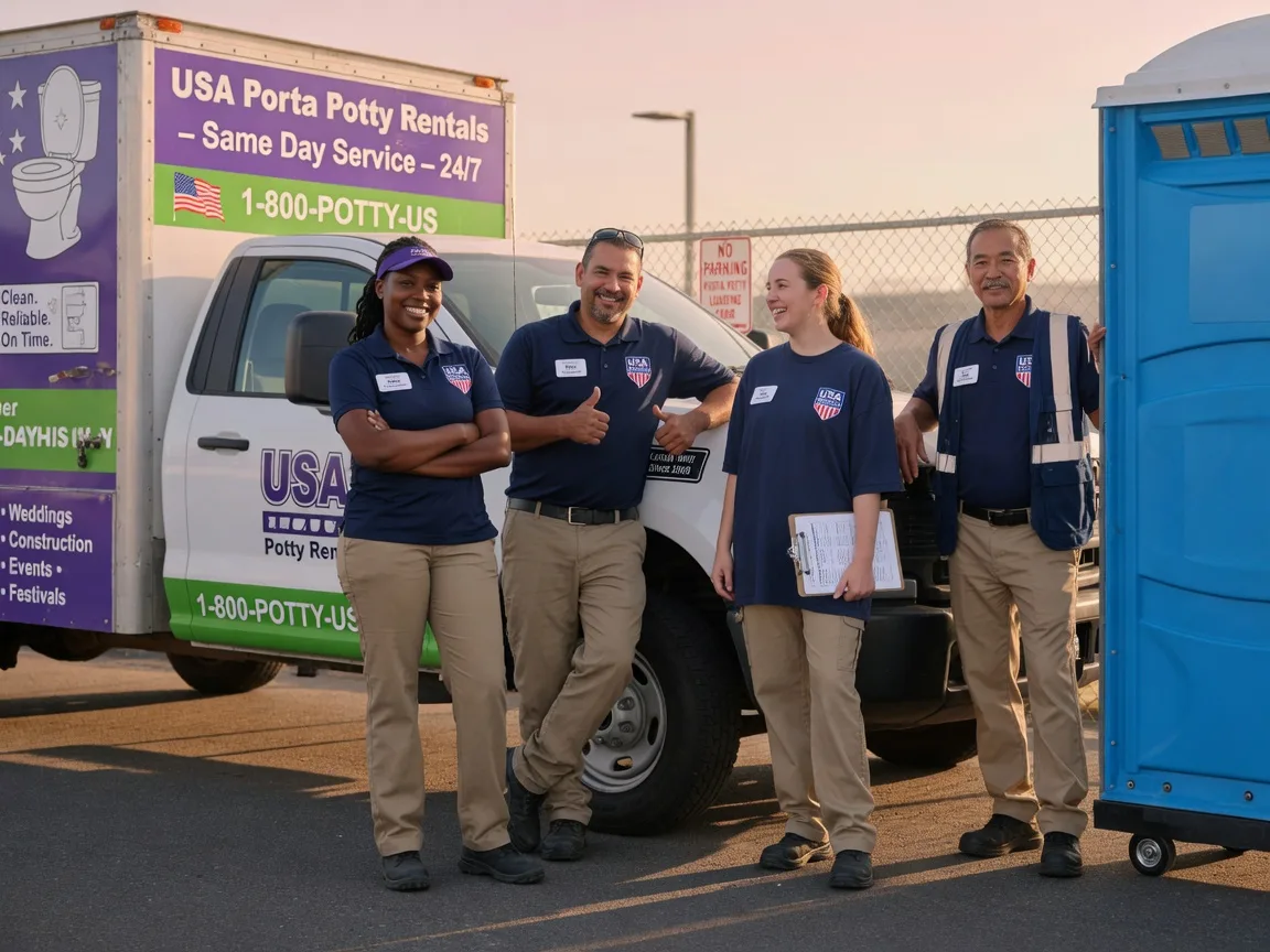 Porta Potty Rental company in Lewisburg, WV
